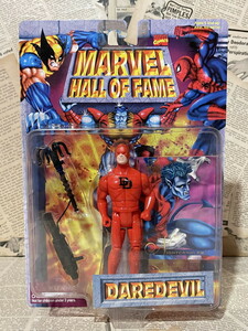 ☆1990年代/マーベル/アクションフィギュア/即決ビンテージ/Toybiz/Marvel Hall of Fame/Action Figure(Daredevil/MOC) MA-160