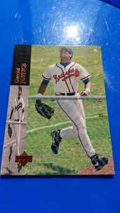 デビット・ジャスティス David Justice 1994UPPERDECK 375 MLBアトランタ・ブレーブス