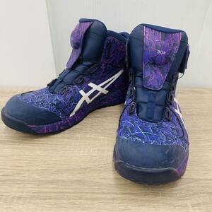 28.0cm ASICS アシックス プロスニーカー 安全靴 WIN JOB CP304 BOA MAGMA ジェントリーパープル×ホワイト