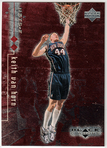 1998-99 UPPER DECK BLACK DIAMOND #60 KEITH VANHORN DOUBLE DIAMOND /3000 Nets