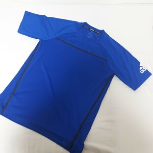 【送料無料】アディダス 半袖 Tシャツ プライムブルー 青 L adidas