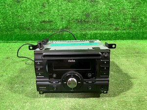 新S管理74414 H21 デミオ DE3FS】★CD デッキ AUX USB 機能付き clarion DUB385MPB★動作確認OK