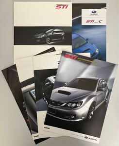 SUBARU IMPREZA WRX STI CATALOGUE spec-c インプレッサ OP アクセサリー カタログ