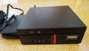 ★Lenovoレノボ Think Centre M715Q　ミニパソコン　DVDdrive付 USED★