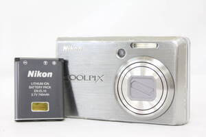 【返品保証】 ニコン Nikon Coolpix S600 4x バッテリー付き コンパクトデジタルカメラ M1257