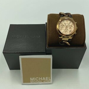 【中古】マイケルコース MK-4269 ＜腕時計 クォーツ＞ Michael Kors レディース ゴールド