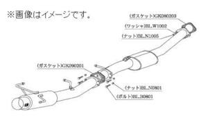 個人宅発送可能 柿本 マフラー HYPER FULLMEGA N1+ Rev. 日産 スカイライン クーペ 2ドア ER34 RB25DET 2WD 5MT 4AT (N31348)