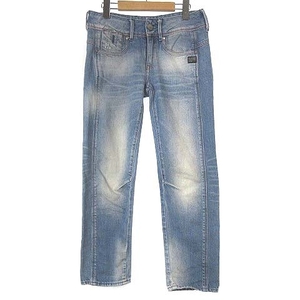 ジースターロウ G-Star RAW FENDER KATE TAPERED デニムパンツ ジーンズ テーパード 立体裁断 1002905 インディゴブルー 23 XS位