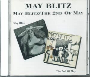 MAY BLITZ / May Blitz + The 2nd Of May (2LP on 1CD) BGOCD153 UK盤 CD メイ・ブリッツ BAKERLOO THREE MAN ARMY 4枚同梱発送可能