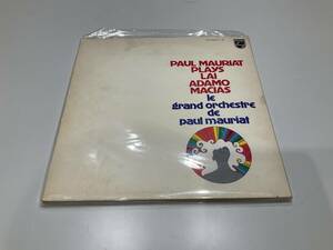 レコード LP PAUL MAURIAT PLAYS LAI ADAMO MACIAS ポール・モーリア・レイ・アダモ・マシアスの世界　　　　　【I】　　　　