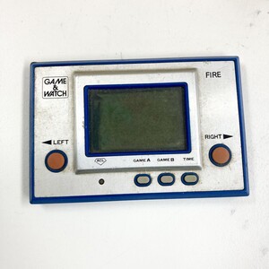 Z254-M29-573 NINTENDO 任天堂 GAME&WATCH ゲームウォッチ FIRE 本体 RC-04