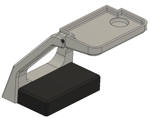 座席用テーブル（10個入）　[1/80]すずめ模型製3Dプリントパーツ　HO-S138