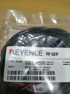 ♪KEYENCE アンプ内蔵型光電センサ PR-G51P キーエンス　新品未使用♪