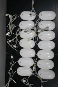 E0121 & L 14台セット Apple 純正 Mac USB接続光学式マウス/ A1152