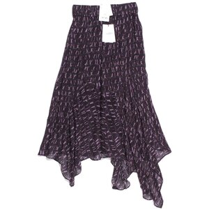 【タグ付き・新品・定価61,600円】ISABEL MARANT ETOILE SOLEDA SKIRT size34 イザベルマランエトワール アシンメトリースカート