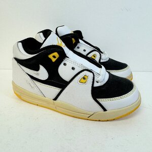 16cm NIKE LITTLE FLIGHT 89 TD 318765-112 ナイキ リトル フライト 89 TD ホワイト/イエロー メンズ スニーカー BY H42715