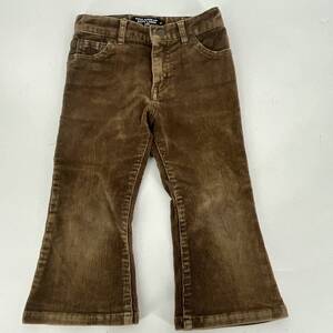 90 POLO JEANS CO. RALPH LAUREN ボトム パンツ コーデュロイ ブラウン リユース ultrampa bm0423