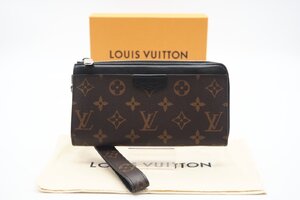 ☆安心の３大保証☆ ABランク ≪LOUIS VUITTON ルイ ヴィトン/L字ファスナー長財布≫ M69407 モノグラム マカサー ジッピー ドラゴンヌ 美