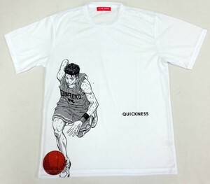 【送料無料】宮城リョータ QUICKNESS Tシャツ XLサイズ ホワイト 新品未開封 SLAM DUNK スラムダンク FLOWER ジャンプショップ 井上雄彦