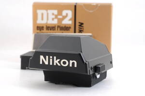 未使用保管品 デッドストック ニコン Nikon F3用 アイレベルファインダー DE-2 カメラアクセサリー 箱 取説付 管MM1537