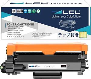 LCL Brother用 ブラザー用 TN32J TN32JXL 互換トナーカートリッジ (1パック ブラック) 対応機種：MFC-L2880DW MFC-L2860DW FAX-L2800DW