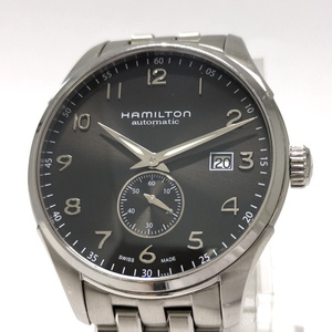 【中古】HAMILTON ジャズマスター マエストロ 腕時計 自動巻き SS ブラック文字盤 H425150