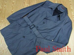 ★ポールスミス PoulSmith★メンズ ステンカラーコート グレー★R60526002B