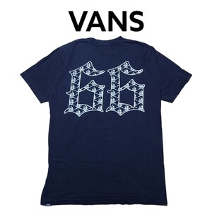 VANS　スカルソード　ビッグプリント　ナンバリングTシャツ　バンズ　ヴァンズ