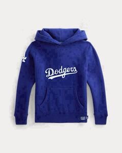 Polo Ralph Lauren × MLB Los Angeles Dodgersポロラルフローレン ドジャース フーディ ボーイズXL 170 新品未使用 メンズS〜M相当