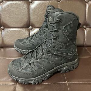 新品！MERRELLメレルMOAB 3 8” TACTICAL ZIP WP モアブ 3 8インチ防水ジップタクティカルシューズ26cmブラック防水vibramソール