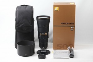 ◆新品同様◆ニコン Nikon AF-S NIKKOR 500mm F5.6E PF ED VR 付属品完備 元箱◇M46154