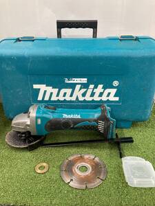 【中古品】★makita(マキタ) 100㎜14.4v充電式ディスクグラインダ (本体のみ) GA400DZ　ITQJPJYCKZ30