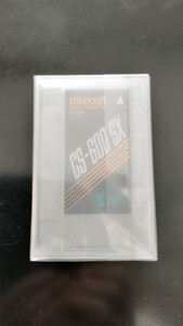 新品　マクセル データカセットテープ 600MB CS-600SX　6本セット