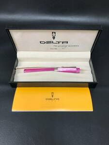 【未使用】DELTA デルタ 万年筆 ビンテージコレクション ピンク