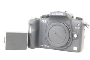 【返品保証】 パナソニック Panasonic LUMIX DMC-G2 バッテリー付き ミラーレス一眼 v9111