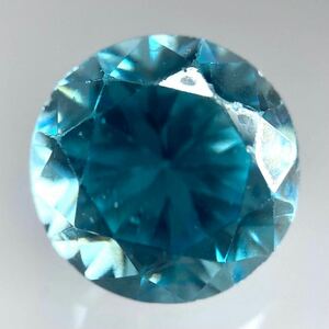 ●天然ジルコン4.83ct●o 約9.1×9.1mm ルース 裸石 宝石 ジュエリー jewelry zircon w4 ●19