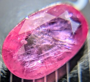 天然ルビー 1.41ct 天然石 ルース jewelry RUBY 希少宝石 裸石 パワーストーン お守り 宝石 鋼玉 誕生石 売り切り 卸 極ピンクレッドカラー