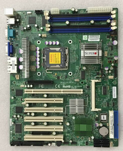 美品 SUPERMICRO PDSMA-E+ ATX マザーボード Intel 3010+ICH7R SB LGA 775 Intel Xeon 3200/3000 Series,Core 2,4/Celeron D 対応