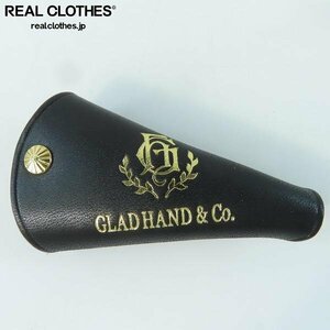 (2)GLADHAND/グラッドハンド GH LEATHER-KEY CASE & SHOE HORN CASE SINGLE/シングル レザーキーケース ブラック /LPL
