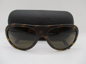 【美品】シャネル　CHANEL　サングラス　5018　61□17　140　べっ甲柄