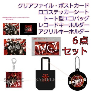 TMGⅡ 限定特典 トートエコバッグ レコードキーホルダー アクリルキーホルダー ステッカー クリアファイル ポストカード TMG松本孝弘 B’z