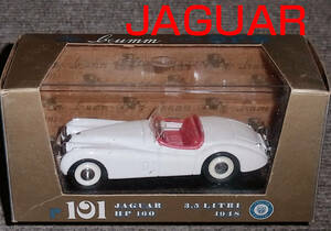 R101 1/43 ジャガー 3.5L 1948 ホワイト JAGUAR BRUMM