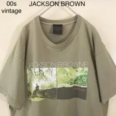 00s 貴重 JACKSON BROWN ジャクソン ブラウン バンドTシャツ