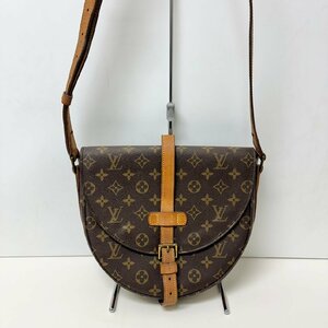 【86】1円～ LOUIS VUITTON ルイヴィトン モノグラム シャンティショルダーバッグ ポーチ ポケットべた付き 現状品 ジャンク品