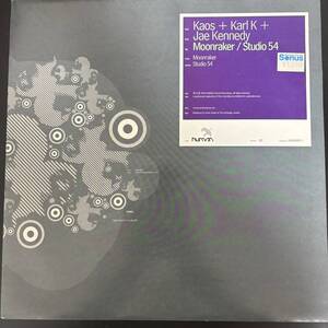 Kaos + Karl K + Jae Kennedy - Moonraker / Human Imprint Recordings HUMA8009-1 ドラムンベース,Drum&Bass,Drum