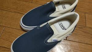 VANS紺×白22.5cm