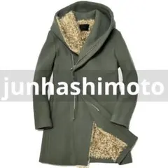 定価16.2万 junhashimoto×STEIFF ラップコート 2 カーキ