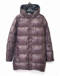 MOUSSY（マウジー） HOODED DOWN CTF Coat フーデッド ダウン コート ボルドー 1 フード ジャケット アウター ナイロン レディース