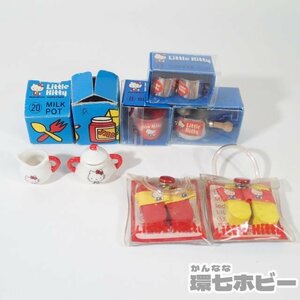 3UJ46◆当時物 1976年 サンリオ リトルキティ ミニチュアコレクション 食器 サンダル 他 まとめ/ハローキティ 昭和レトロ グッズ 送:-/60