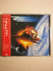 シール帯仕様 『ZZ Top/Afterburner(1985)』(1985年発売,32XD-374,廃盤,国内盤帯付,歌詞付,Sleeping Bag,Stages,Velcro Fly,Rough Boy)